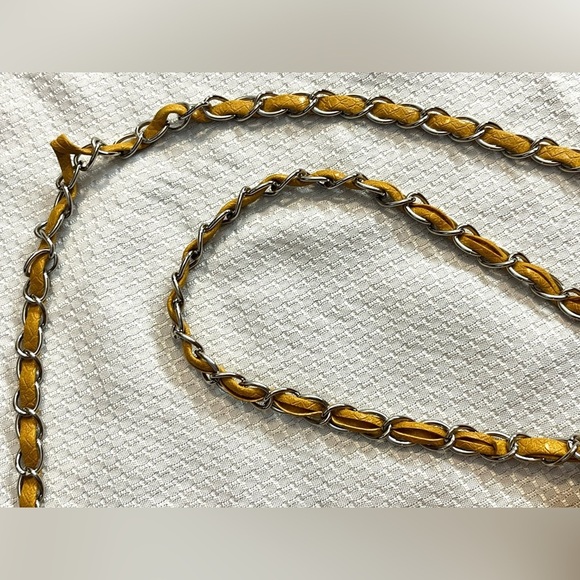 Miche Yellow Crossbody Bag with Braided Strap - Picture 5 of 13